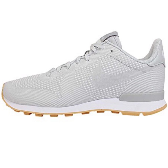 nike internationalist leather grey mist